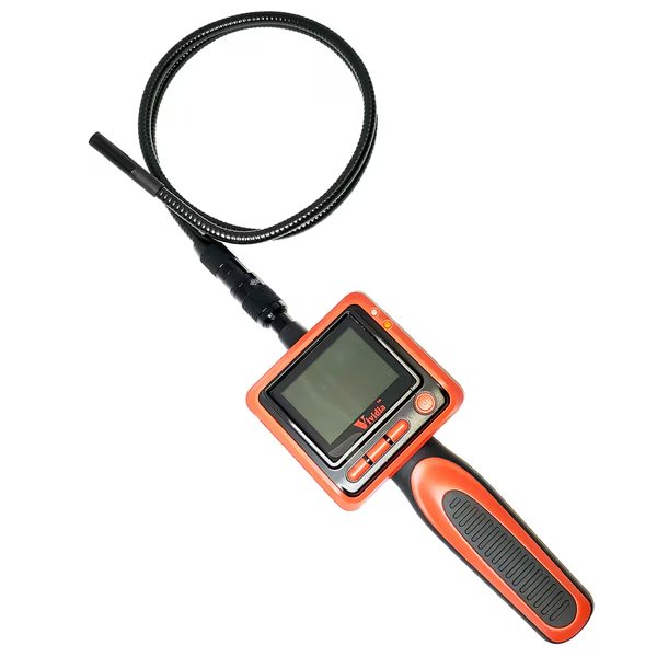 Video Borescope, ⌀ 9mm, 3.3ft Long, 2.4